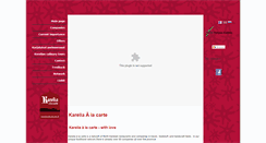 Desktop Screenshot of kareliaalacarte.fi